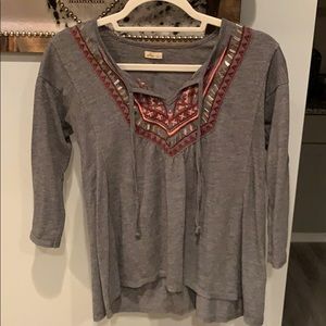 Hollister quarter sleeve